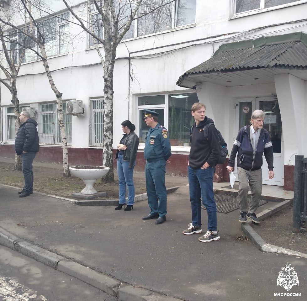 В Восточном административном округе г. Москвы прошли занятия по эвакуации